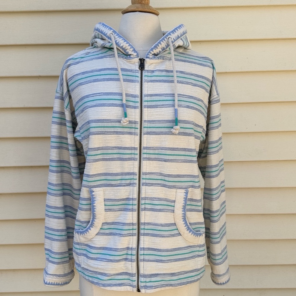 FatFace Striped Hoodie